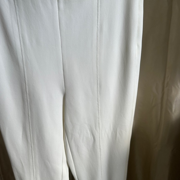 Aritzia Babaton white work wear pant split hem at the bottom - Picture 7 of 8